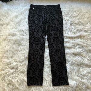 J. McLaughlin Regina Paisley Flocked Bainbridge‎ Cloth Pant